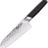 Coolhand Santoku Black Ebony Wood 440C Stainless Kitchen Knife 7197CE
