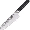 Coolhand Santoku Black Smooth G10 440C Stainless Kitchen Knife 7197CG10