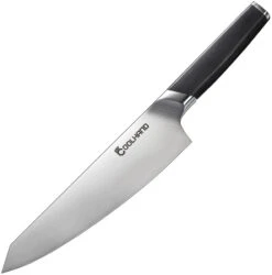 Coolhand Chef's Black Smooth G10 1.4116 Stainless Kitchen Knife 7198GG10