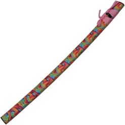 Rainbow Taffy Katana Pink Wrapped 1045 Carbon Steel Sword W/ Scabbard 926992 -Elite Knives Shop CN926992 add 03