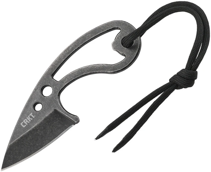 CRKT Owlet 4.5" Stonewash Neck Knife 2716 1 CRKT Owlet 4.5" Stonewash Neck Knife 2716