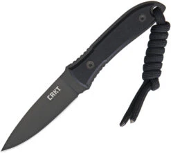 Crkt Carson Neck Knife 5.5" G10 Black Blade F402kn