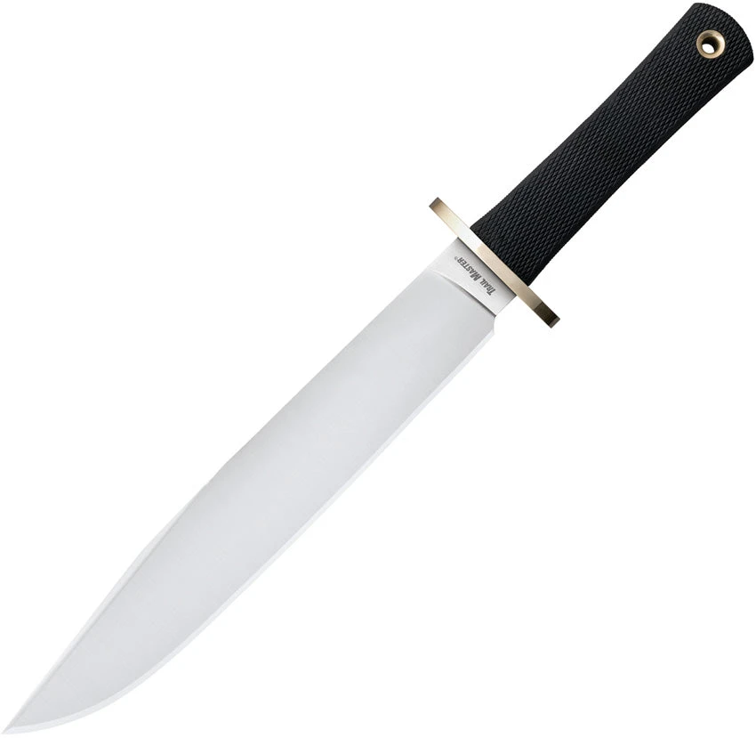 Cold Steel Trail Master Bowie Black Smooth Carbon Steel Fixed Blade Bowie Knife 16DT 1 Cold Steel Trail Master Bowie Black Smooth Carbon Steel Fixed Blade Bowie Knife 16DT