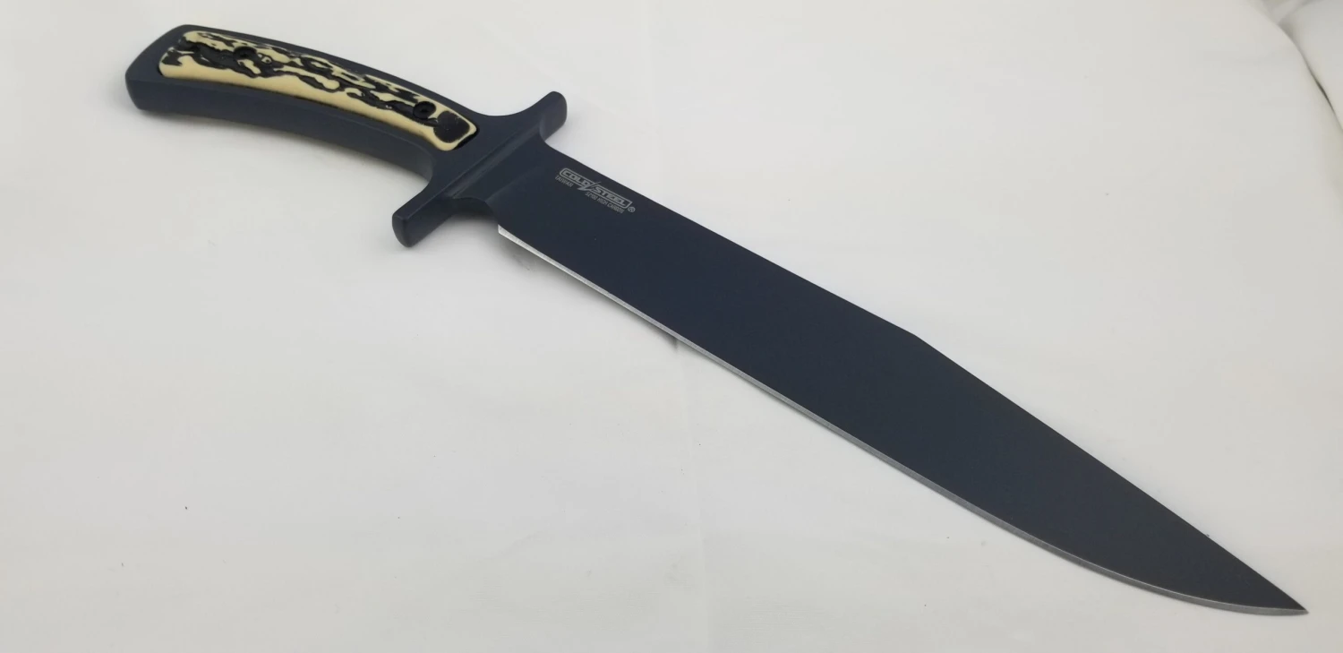 Cold Steel 14" Bowie Drop Forged Fixed Blade Knife + Secure Ex Sheath 36mk 3 Cold Steel 14" Bowie Drop Forged Fixed Blade Knife + Secure Ex Sheath 36mk - Image 3