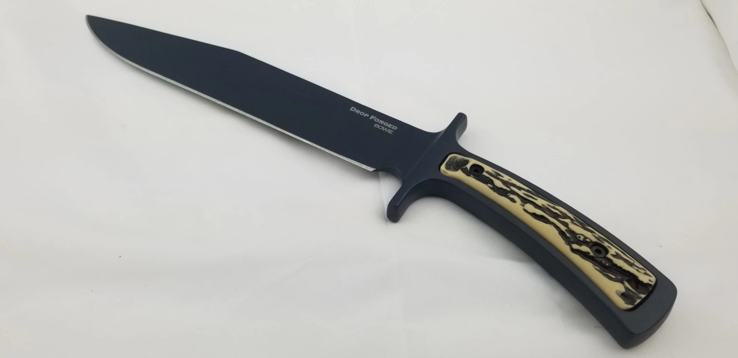 Cold Steel 14" Bowie Drop Forged Fixed Blade Knife + Secure Ex Sheath 36mk 4 Cold Steel 14" Bowie Drop Forged Fixed Blade Knife + Secure Ex Sheath 36mk - Image 4