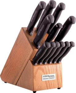 Cold Steel Set Of 13 Fixed Blade Steak & Utility Kitchen Classics Knives 59KSSET