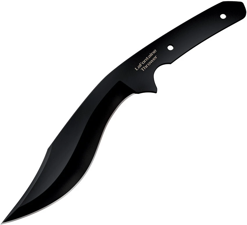 Cold Steel La Fontaine Thrower Black Carbon Steel Handle Carbon Machete 80TLFZ 1 Cold Steel La Fontaine Thrower Black Carbon Steel Handle Carbon Machete 80TLFZ