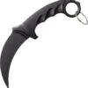 Cold Steel FGX Karambit Black Handle Black Full Tang Steel Blade Knife 92FK