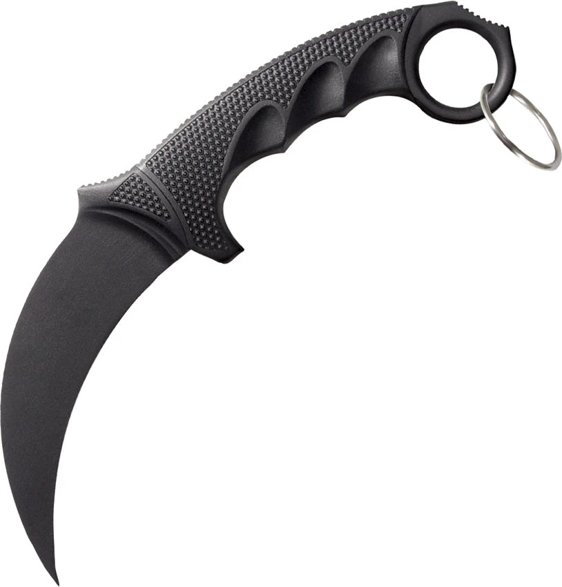 Cold Steel FGX Karambit Black Handle Black Full Tang Steel Blade Knife 92FK 1 Cold Steel FGX Karambit Black Handle Black Full Tang Steel Blade Knife 92FK
