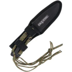 Cold Steel Orange & Green Wrapped Stainless 3pc Throwing Knives Set TH44KVD3PK -Elite Knives Shop CSTH44KVD3PK add 02