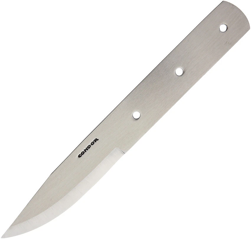 Condor 8.50" Woodlaw Blank Polished 1075 High Carbon Steel Knife Blade B2484HC 1 Condor 8.50" Woodlaw Blank Polished 1075 High Carbon Steel Knife Blade B2484HC