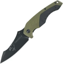 Defcon 5 Kilo Linerlock A/O Green/Black G10 Folding 8Cr13MoV Pocket Knife K010