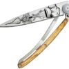 Deejo Tattoo Linerlock 37g Chef Folding Pocket Knife 1cb065