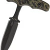 Darrel Ralph Green Fixed Blade Push Dagger Knife 068