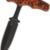 Darrel Ralph Orange Fixed Blade Push Dagger Knife 069