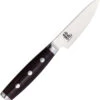 Dragon Apogee Dragon Fire Paring Red Micarta BD1 Steel Kitchen Knife 00812