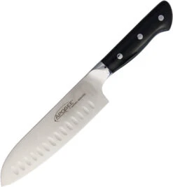 Dragon Apogee Storm Santoku 7" Japanese Fixed Blade Kitchen Knife 00861