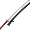 Dragon King Spring Flower Katana Wrapped Carbon Steel Sword W/ Scabbard 35190
