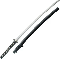 Dragon King Winter Sun Katana Cord Wrapped Carbon Steel Sword W/ Scabbard 35220