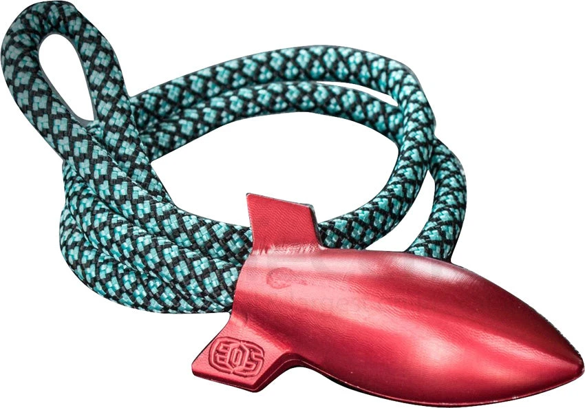 EOS Warhead Bead 3-D Machined Red Aluminum W/ Paracord Lanyard BWHALR 1 EOS Warhead Bead 3-D Machined Red Aluminum W/ Paracord Lanyard BWHALR