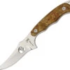 Elk Ridge Fixed Blade 7" Knife W/ Maple Wood Handle 059