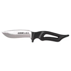 Estwing 9" Bowie Fixed Blade 1 PC Solid Double Beveled Curved Utility Knife With Sheath EBK4