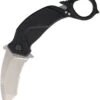 Extrema Ratio Black Aluminum Nightmare Folding Karambit Bohler N690 Pocket Knife 0454SW