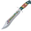 Frost Cutlery Vietnam Vet Bowie Multi-Color Handle Stainless Steel Knife C50V