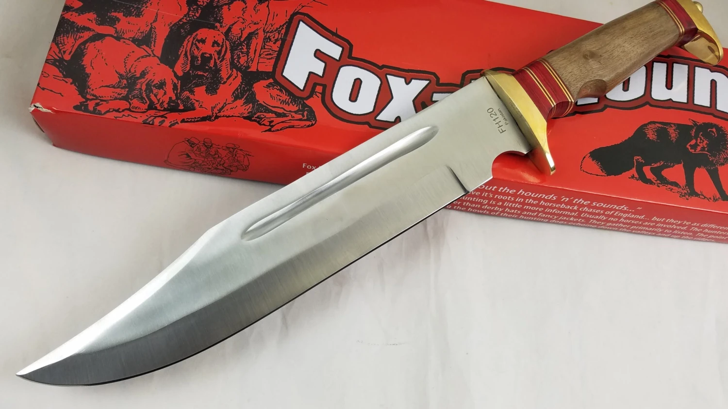 Fox-N-Hound Bowie Knife Fixed Blade 120 2 Fox-N-Hound Bowie Knife Fixed Blade 120 - Image 2