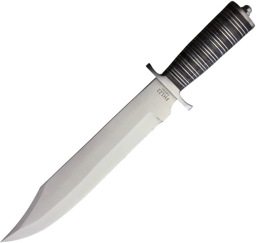 Fox-N-Hound Bowie Stacked Handle Fixed Blade Knife 122 1 Fox-N-Hound Bowie Stacked Handle Fixed Blade Knife 122