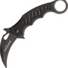 Fox Karambit Linerlock Black G10 Handle Finger Ring N690Co Folding Knife 479