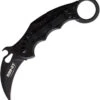 Fox Karambit Lockback Black G10 Folding Bohler N690 Steel Pocket Knife 599XT