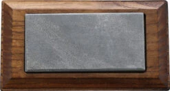 Fox Coarse Grain Knife Sharpening Stone W/ Wood Base PL001