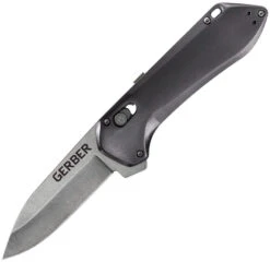 Gerber Highbrow Compact Pivot Lock A/O Spring Assited Knife Gray (2.8" Blade) G1637
