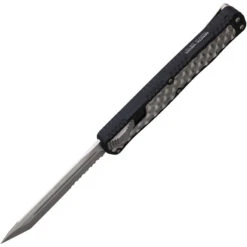 Heretic Knives Automatic Cleric II Knife OTF Black Aluminum & Stainless CPM-MagnaCut Blade 0192B 5 Heretic Knives Automatic Cleric II Knife OTF Black Aluminum & Stainless CPM-MagnaCut Blade 0192B -Elite Knives Shop H0192B add 02