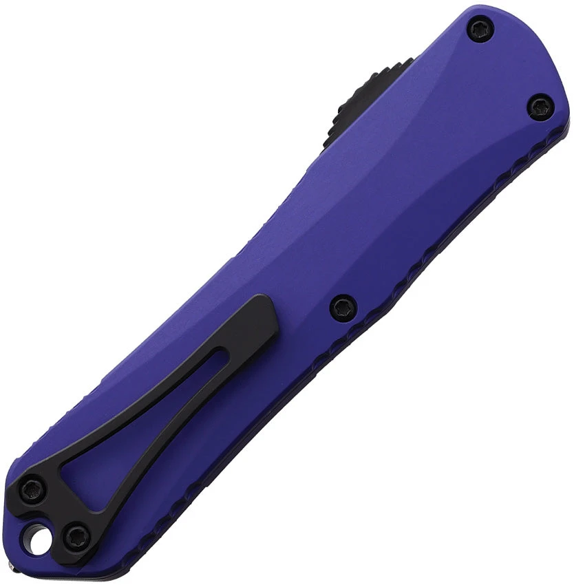 Heretic Knives Automatic Manticore E Knife OTF Purple Aluminum CPM-MagnaCut Tanto Blade 0276APU 2 Heretic Knives Automatic Manticore E Knife OTF Purple Aluminum CPM-MagnaCut Tanto Blade 0276APU - Image 2