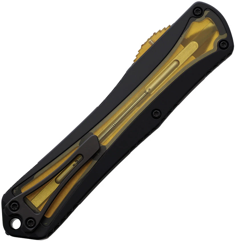 Heretic Knives Automatic Manticore X OTF Knife Black Aluminum & Ultem CPM-MagnaCut Serrated Blade 0326CU 2 Heretic Knives Automatic Manticore X OTF Knife Black Aluminum & Ultem CPM-MagnaCut Serrated Blade 0326CU - Image 2