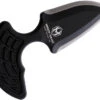 Heretic Knives Sleight Black Aluminum CPM-20CV Stainless Push Dagger W/ Sheath 0503A