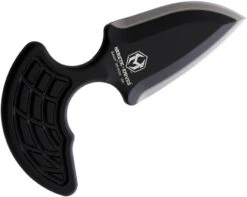 Heretic Knives Sleight Black Aluminum CPM-20CV Stainless Push Dagger W/ Sheath 0503A
