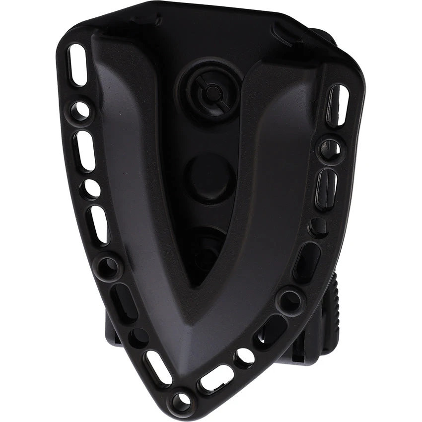 Heretic Knives Sleight Black & Gold Aluminum Serrated 20CV Push Dagger W/ Sheath 0509C 3 Heretic Knives Sleight Black & Gold Aluminum Serrated 20CV Push Dagger W/ Sheath 0509C - Image 3