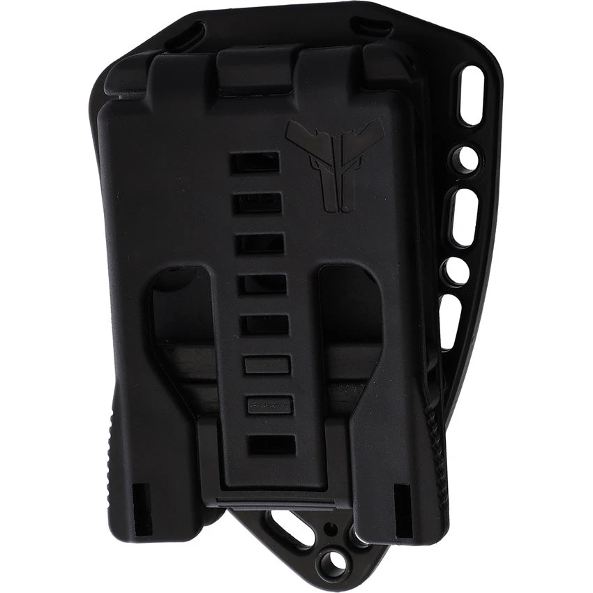 Heretic Knives Sleight Black & Gold Aluminum Serrated 20CV Push Dagger W/ Sheath 0509C 4 Heretic Knives Sleight Black & Gold Aluminum Serrated 20CV Push Dagger W/ Sheath 0509C - Image 4