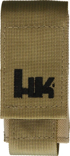 Heckler & Koch Hk Tan Medium Molle Velcro Pouch Sheath 55083
