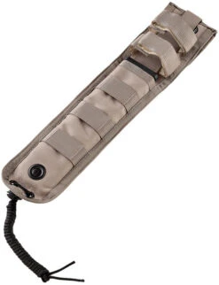 Hogue Fixed Blade Slim Knife Sheath Milspec Ballistic Tan Fits Up To 12" 35043