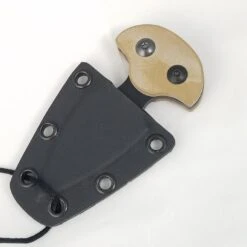 Jason Perry Blade Works Model 138 Little Alien Coyote Brown G10 Push Dagger 138CB -Elite Knives Shop JPB138CB add 02