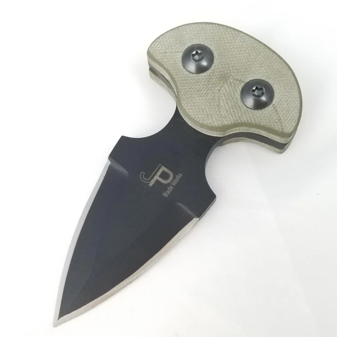 Jason Perry Blade Works Model 138 Little Alien OD Green G10 Push Dagger 138OD 1 Jason Perry Blade Works Model 138 Little Alien OD Green G10 Push Dagger 138OD