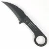 Jason Perry Blade Works Fixed Blade Knife Tactical Karambit Black 1095HC 902GBLK