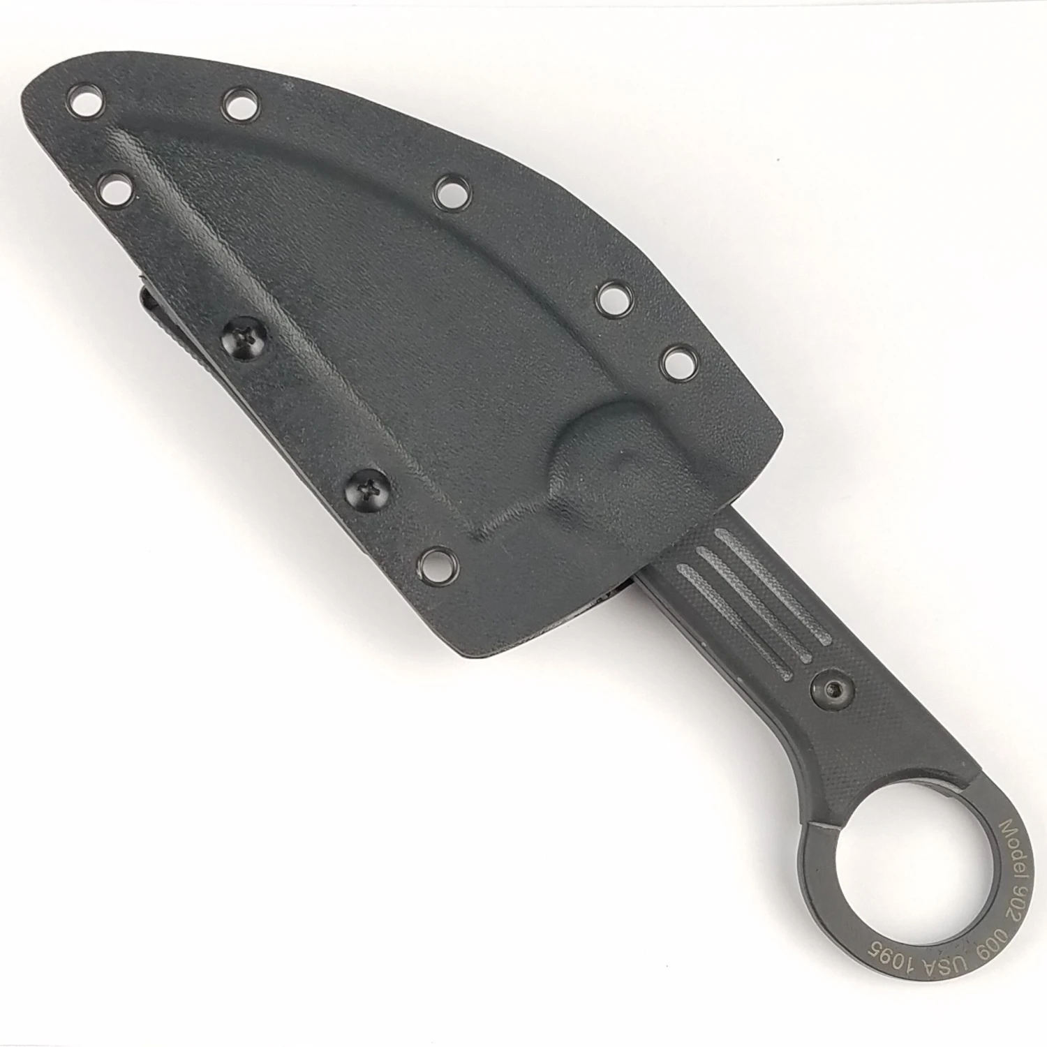 Jason Perry Blade Works Fixed Blade Knife Tactical Karambit Black 1095HC 902GBLK 8 Jason Perry Blade Works Fixed Blade Knife Tactical Karambit Black 1095HC 902GBLK - Image 8