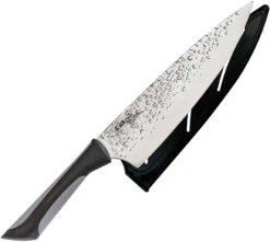 Kai USA Luna Chef's Black & Gray Stainless Steel Kitchen Knife 7066