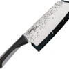 Kai USA Luna Asian Utility Black & Gray Stainless Steel Kitchen Knife 7077