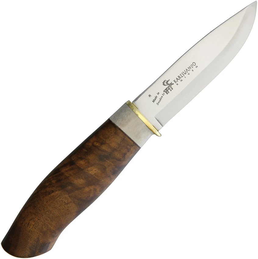 Karesuando Kniven Galten EX Hunting Walnut Handle Stainless Fixed Knife 3509W 1 Karesuando Kniven Galten EX Hunting Walnut Handle Stainless Fixed Knife 3509W